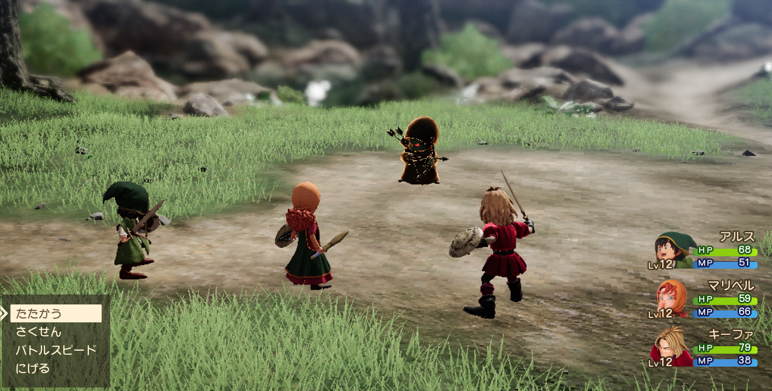 ドラクエ7リメイクでエンゴウ（過去）フィールドに初登場する強敵・リリパット・強